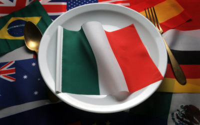 Which countries import the most Italian food?