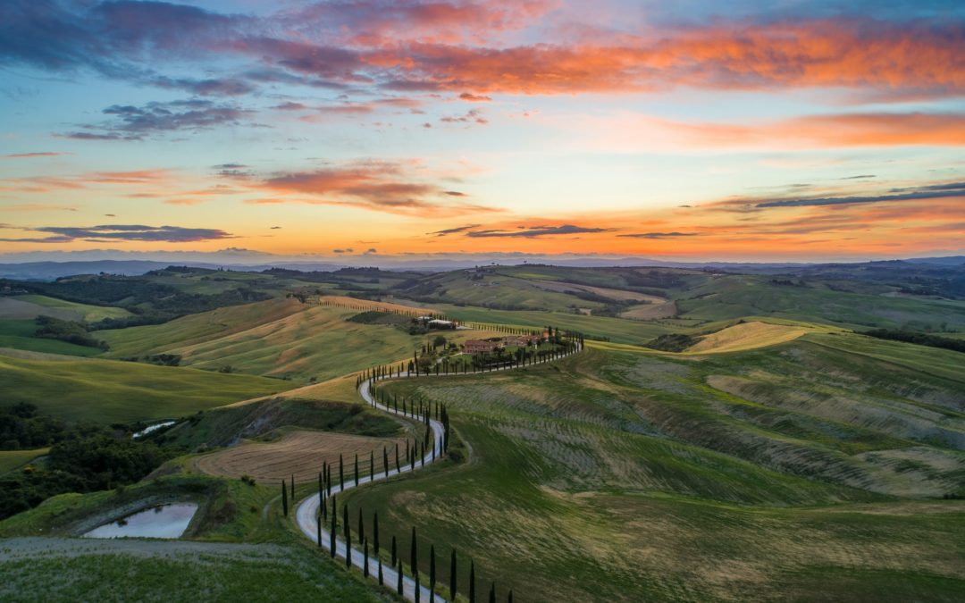 Tuscany fields